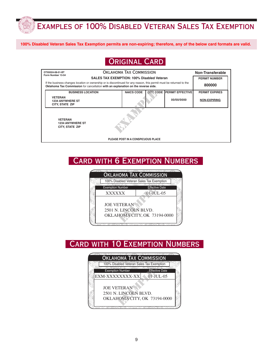 Packet R - Application for Refund of Motor Vehicle Payment - Oklahoma, Page 13