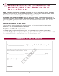 Packet R - Application for Refund of Motor Vehicle Payment - Oklahoma, Page 7