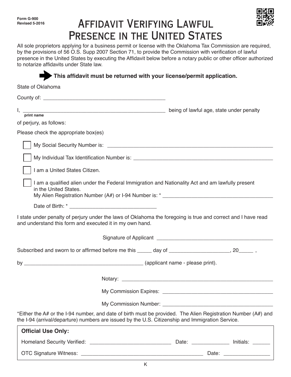 Packet F - Oklahoma Registration Packet for Motor Fuel - Oklahoma, Page 27