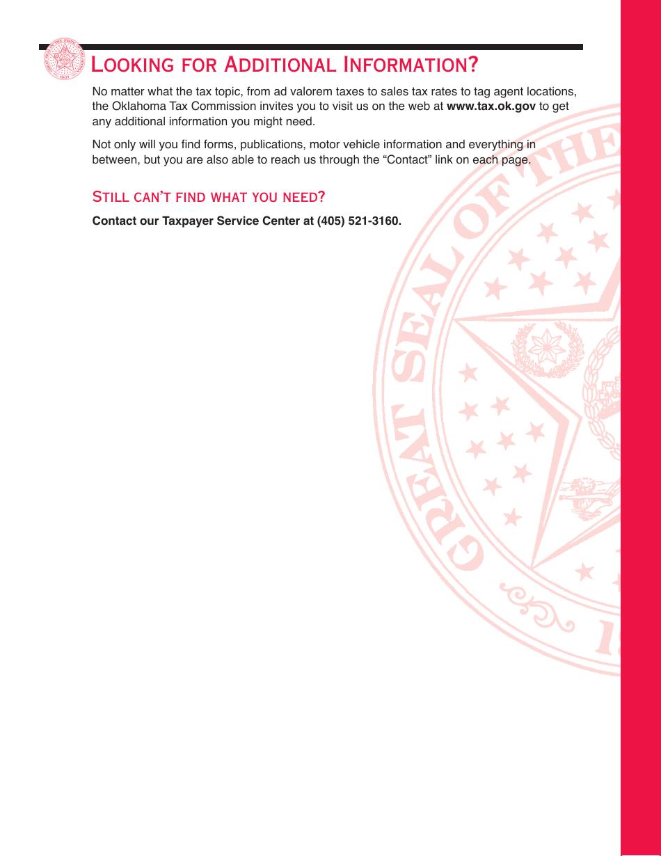 Packet F - Oklahoma Registration Packet for Motor Fuel - Oklahoma, Page 28
