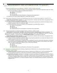 Packet E - Oklahoma Sales Tax Exemption Packet - Oklahoma, Page 12