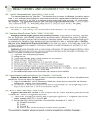 Packet E - Oklahoma Sales Tax Exemption Packet - Oklahoma, Page 14