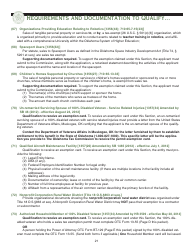 Packet E - Oklahoma Sales Tax Exemption Packet - Oklahoma, Page 24