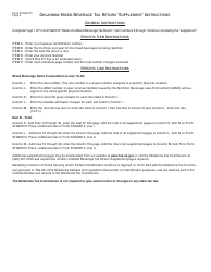 OTC Form ATG20121 Oklahoma Mixed Beverage Tax Return &#039;supplement&#039; - Oklahoma, Page 2