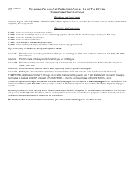 OTC Form STS20151 Oklahoma Oil and Gas Operators Casual Sales Tax Return &#039;supplement&#039; - Oklahoma, Page 2