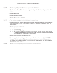 OTC Form 320-U Request for Assignment/Change of Merge Number for Corporation Commission Approved Unit - Oklahoma, Page 2