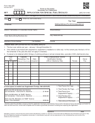 OTC Form 198-LGD Application for Special Fuel Decal(S) - Oklahoma, Page 2