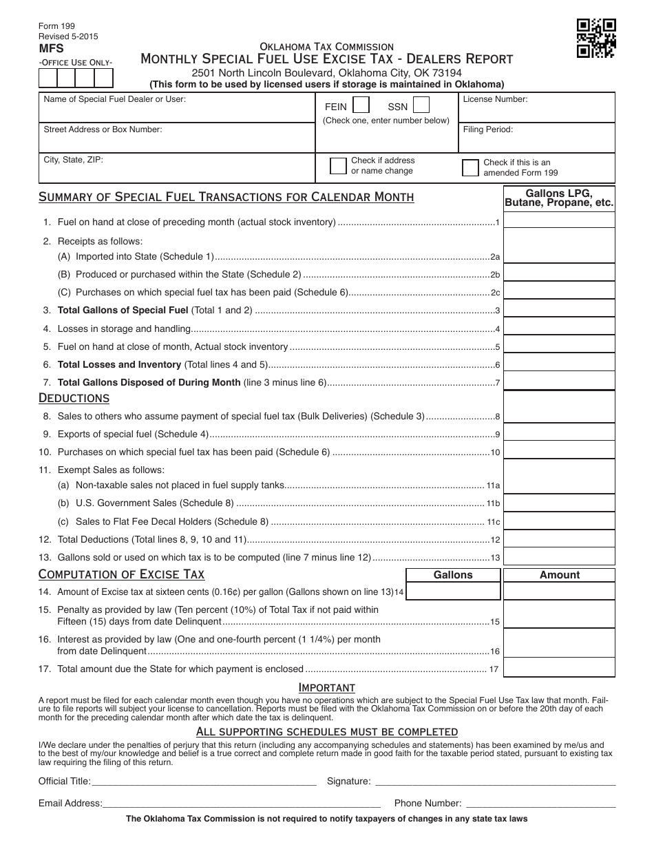 otc-form-199-download-fillable-pdf-or-fill-online-monthly-special-fuel