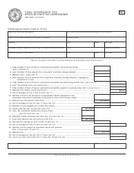Document preview: Form SFN25831 Coal Severance Tax - North Dakota
