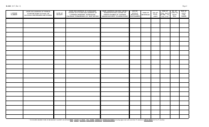 Form R-24B Alcoholic Beverage Public Warehouse Schedule &quot;rr&quot; - New Jersey, Page 2