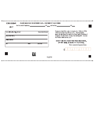 Document preview: Form CBT-100S-V Corporation Business Tax - Payment Voucher - New Jersey