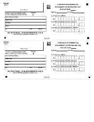 Form CBT-150 Statement of Estimated Tax - New Jersey, Page 3