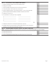 Form 302 Redevelopment Authority Project Tax Credit - New Jersey, Page 2