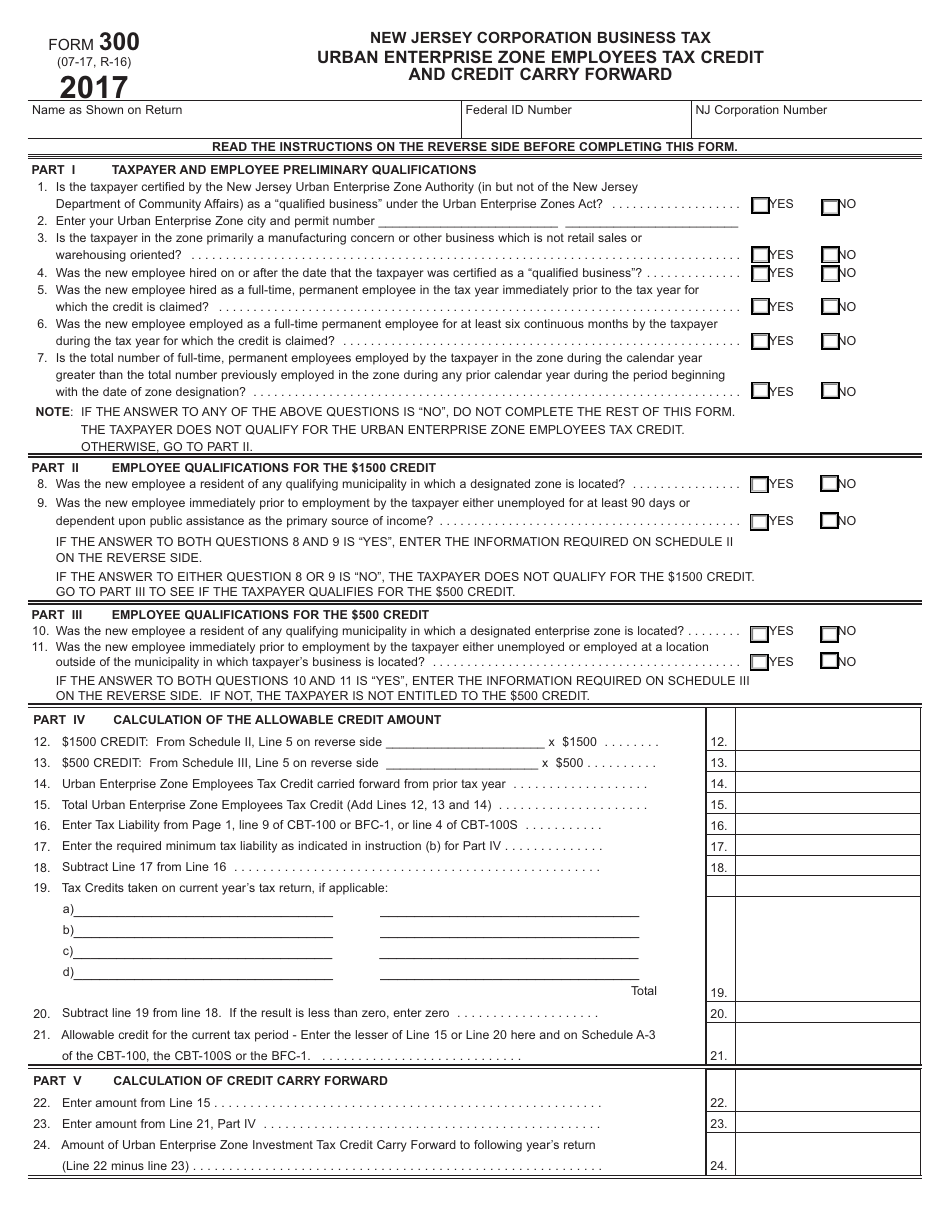 Form 300 - 2017 - Fill Out, Sign Online and Download Fillable PDF, New ...