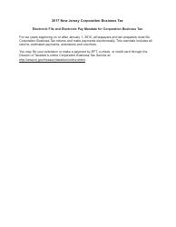 Instructions for Form CBT-100 Corporation Business Tax Return - New Jersey, Page 2