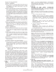 Instructions for Form CBT-100S S Corporation Business Tax Return - New Jersey, Page 9