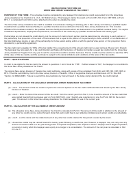 Form 320 Grow New Jersey Assistance Tax Credit - New Jersey, Page 2
