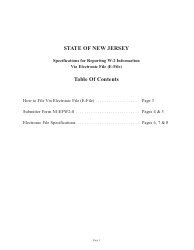 Form NJ-EFW2-S Report for W-2s Filed via Electronic File Transmission - New Jersey, Page 2
