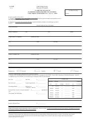 Form A-3128 Claim for Refund of Estimated Gross Income Tax Payment Paid Under Provisions of 55, P.l. 2004 - New Jersey