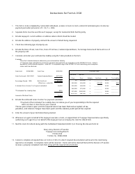 Form A-3128 Claim for Refund of Estimated Gross Income Tax Payment Paid Under Provisions of 55, P.l. 2004 - New Jersey, Page 3