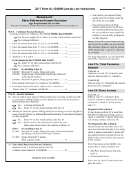 Instructions for Form NJ-1040NR Nonresident Return - New Jersey, Page 27