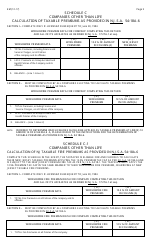 Form EM Foreign or Alien Companies Other Than Life - New Jersey, Page 5