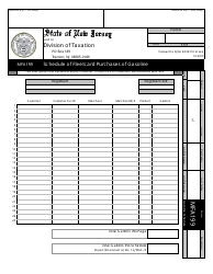 Form MFA-15 Government Fleetcard Reimbursement Request - New Jersey, Page 2