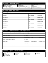 Form MFA-1 Combined Motor Fuels License Application - New Jersey, Page 4