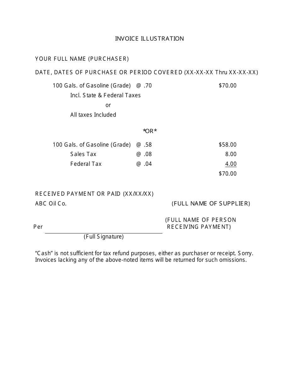Instructions for Aircraft Refund - New Jersey, Page 4