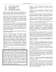 Instructions for Form NJ-1065 Partnership Return and New Jersey Partnershop Njk-1 - New Jersey, Page 11