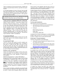 Instructions for Form NJ-1065 Partnership Return and New Jersey Partnershop Njk-1 - New Jersey, Page 5