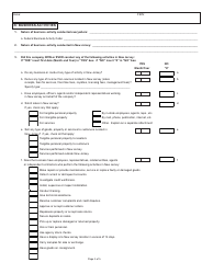 Nexus Questionnaire - New Jersey, Page 3