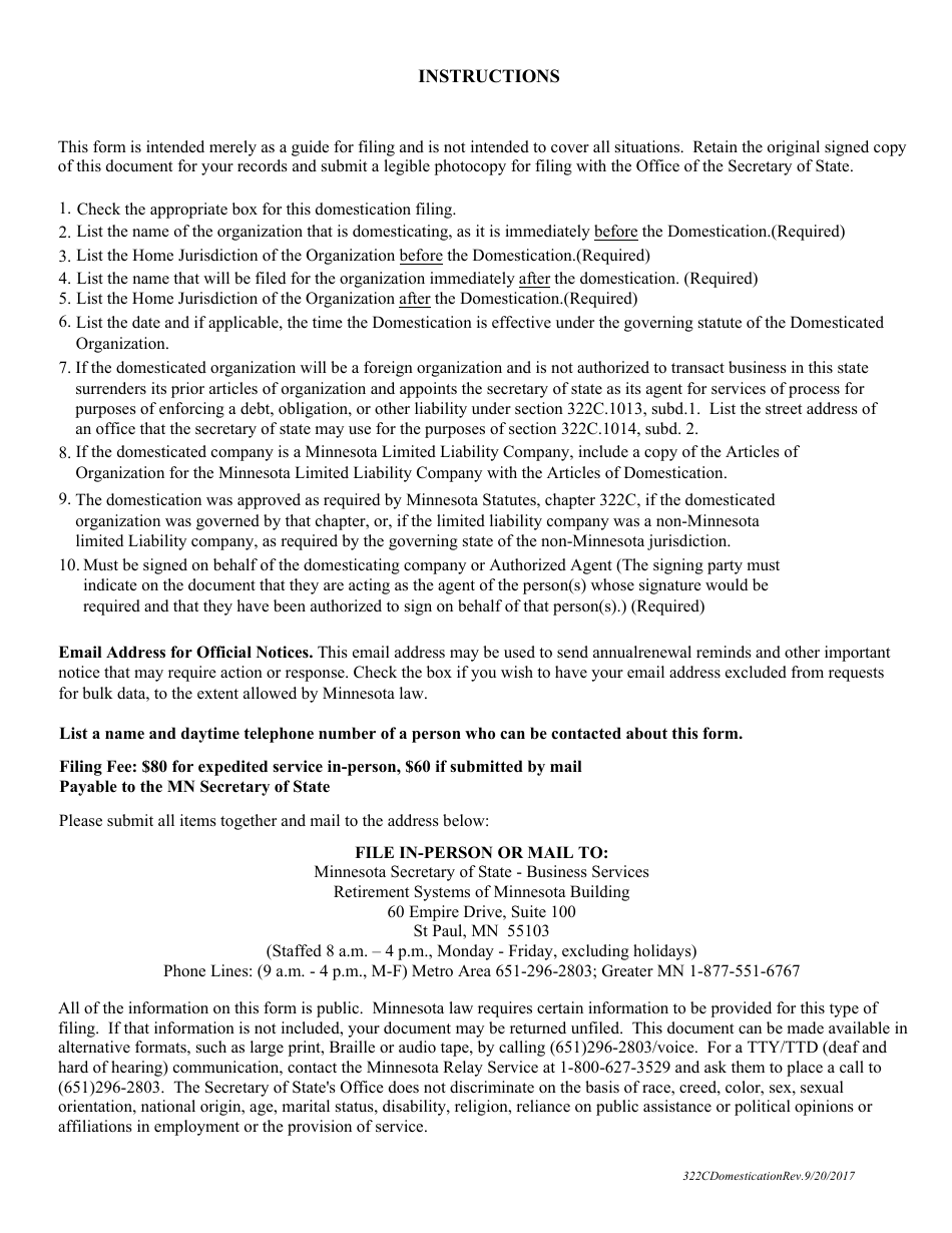 Articles of Domestication - Minnesota, Page 3