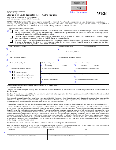 Form 3798  Printable Pdf