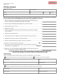 Form 4360 Ifta Bus Schedule - Michigan