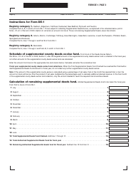 Form DE-1 Deeds Excise Return - Massachusetts, Page 2