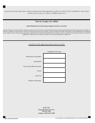 Form AVG-1 Aviation Gasoline Refund Application - Maine, Page 2