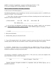 Sample Request for List of Taxable Property - Maine, Page 8