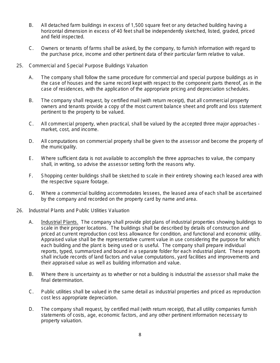Model Contract for Revaluation Services - Maine, Page 8