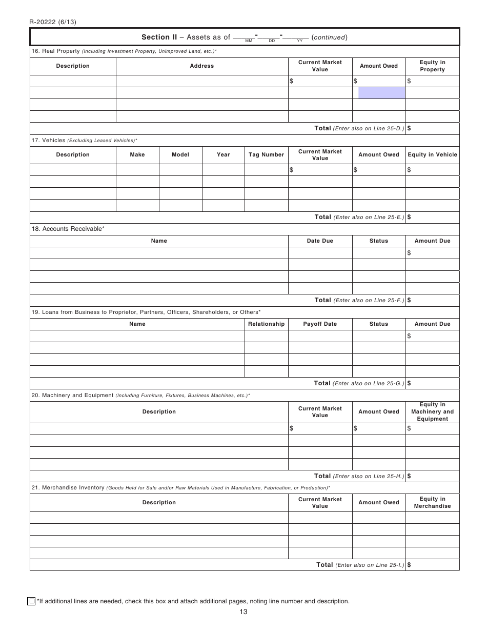 Form R-20212 Offer in Compromise Program - Louisiana, Page 14