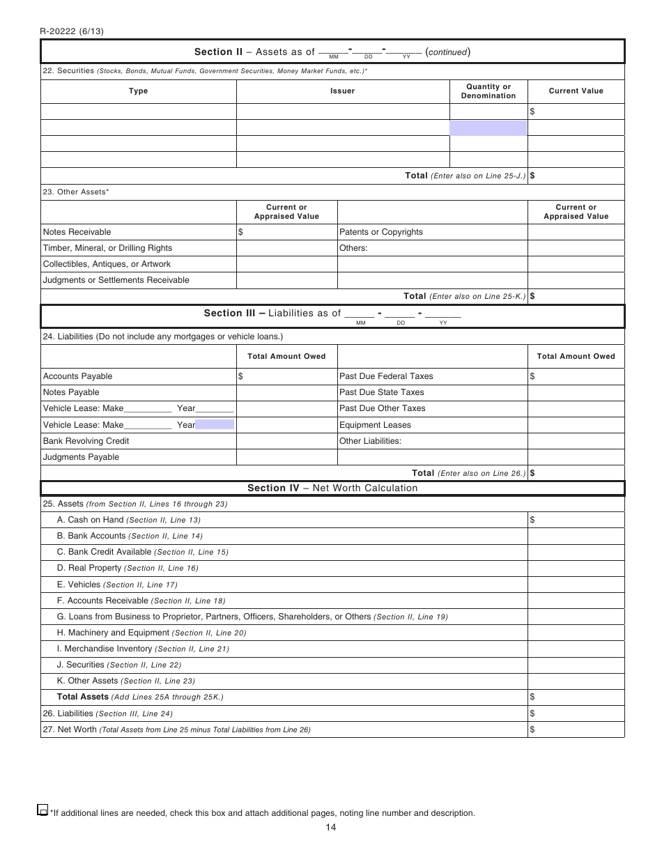 Form R-20212 Offer in Compromise Program - Louisiana, Page 15