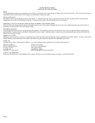 Form LLD Articles of Dissolution - Limited Liability Company - Kentucky, Page 2