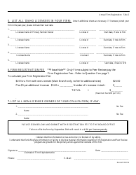 Annual Firm Registration - Idaho, Page 2