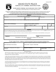 Initial Application for Uniform CPA Examination - Idaho, Page 5