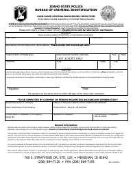 Application for License - Certified Public Accountant - Idaho, Page 3