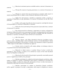 Statutory Form Limited Power of Attorney - Maryland, Page 10