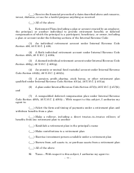 Statutory Form Limited Power of Attorney - Maryland, Page 14