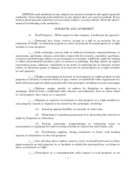 Statutory Form Limited Power of Attorney - Maryland, Page 4
