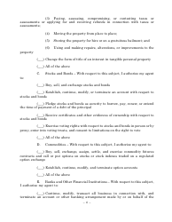 Statutory Form Limited Power of Attorney - Maryland, Page 6