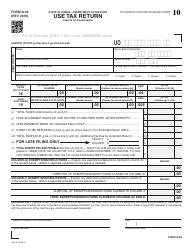 Document preview: Form G-26 Use Tax Return - Imports for Consumption - Hawaii